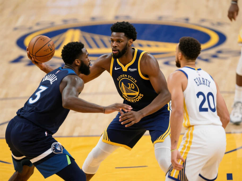 维金斯防守封锁兰德尔与华子，库里夺冠关键助力！